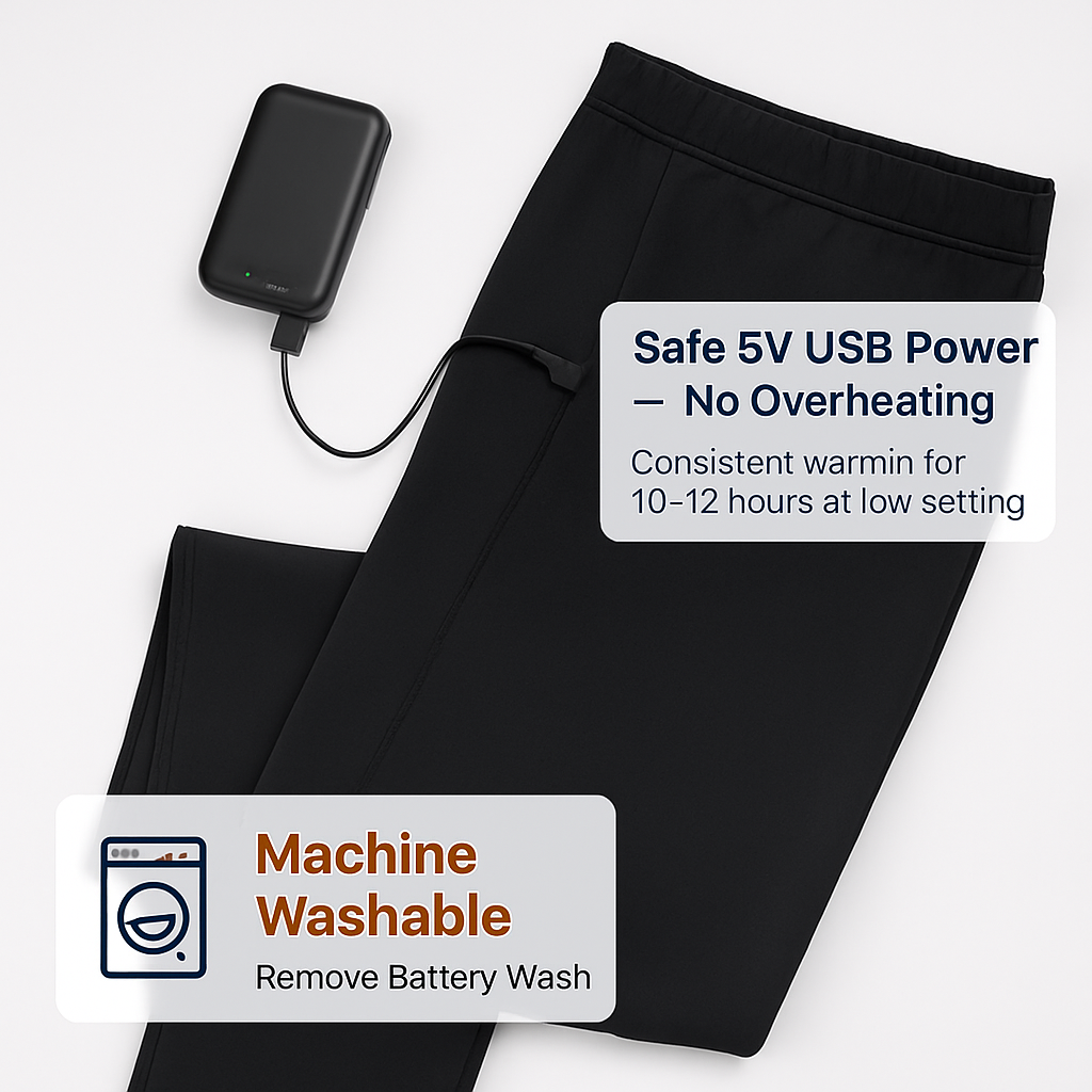 Heated Winter Pants for Outdoor Activities
