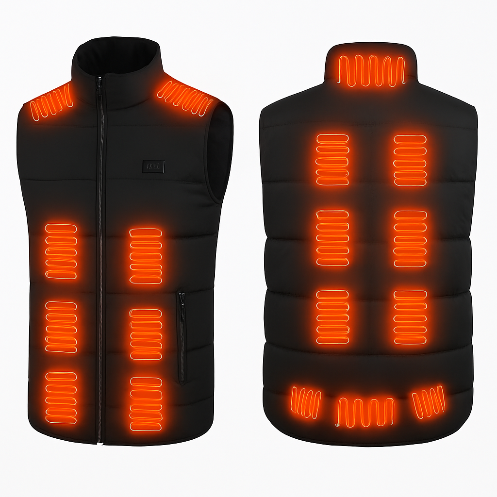 Heated Vest for Winter Outdoor Activities