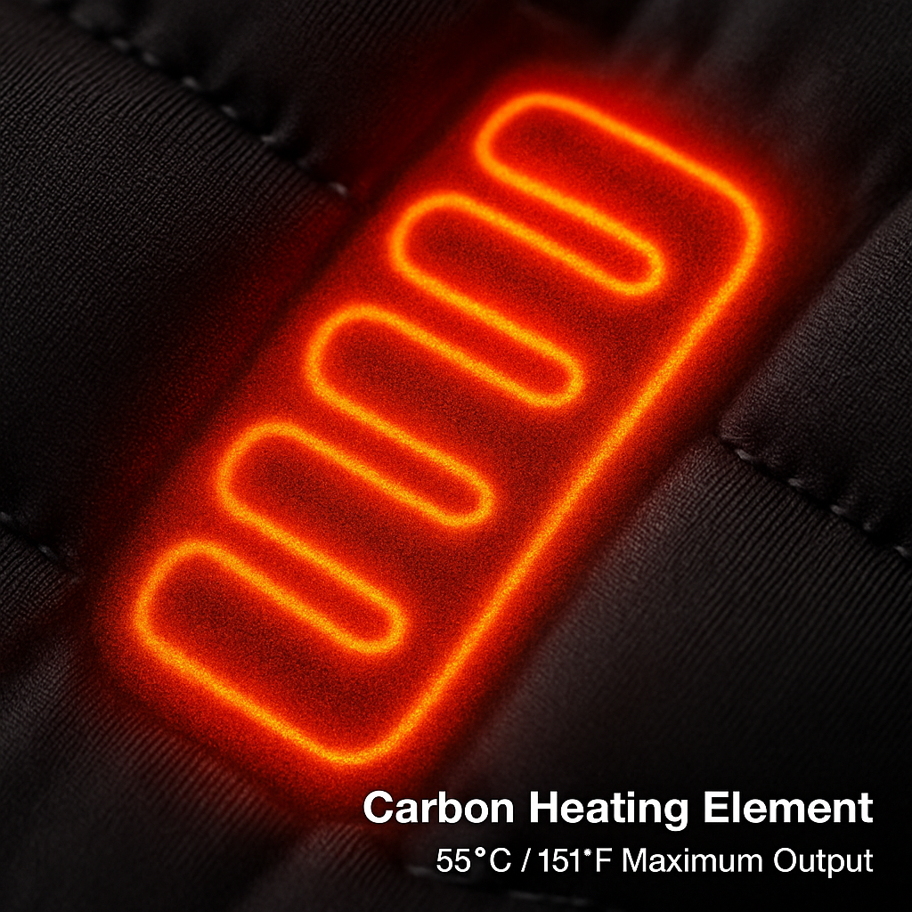 Heated Vest for Winter Outdoor Activities