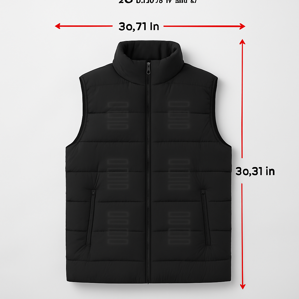 Heated Vest for Winter Outdoor Activities