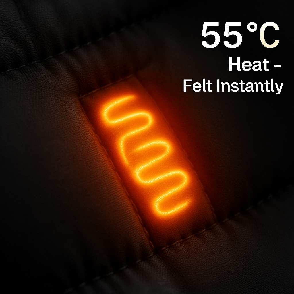 Heated Vest for Winter Outdoor Activities