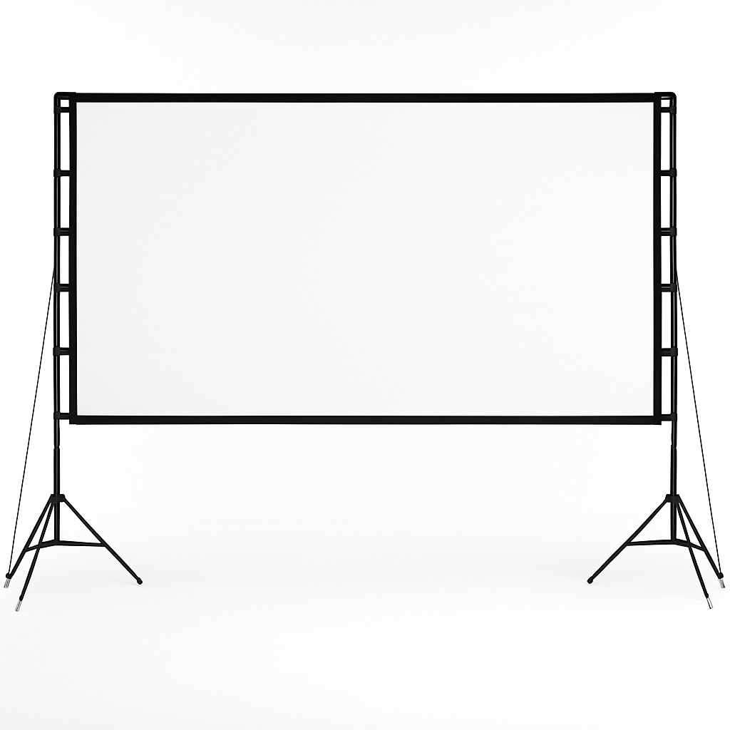 100inch Projector Screen with Stand 16:9 4K HD Rear Front Wrinkle-Free Portable And Foldable Movie Screen with Carry Bag For Indoor Outdoor Home Theat