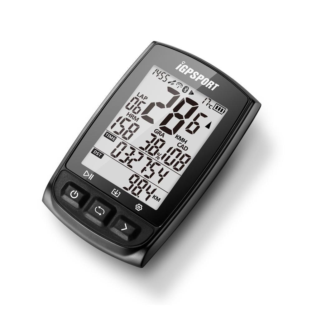 GPS Waterproof Bike Computer with LCD Speedometer