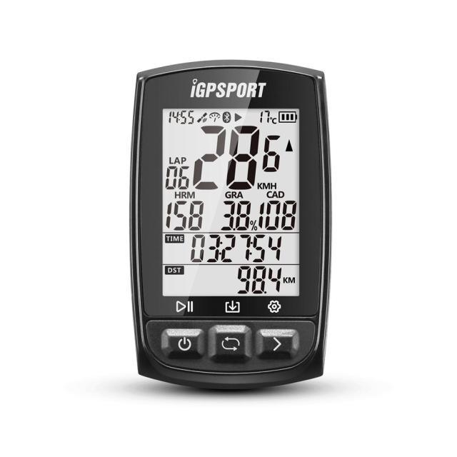 GPS Waterproof Bike Computer with LCD Speedometer