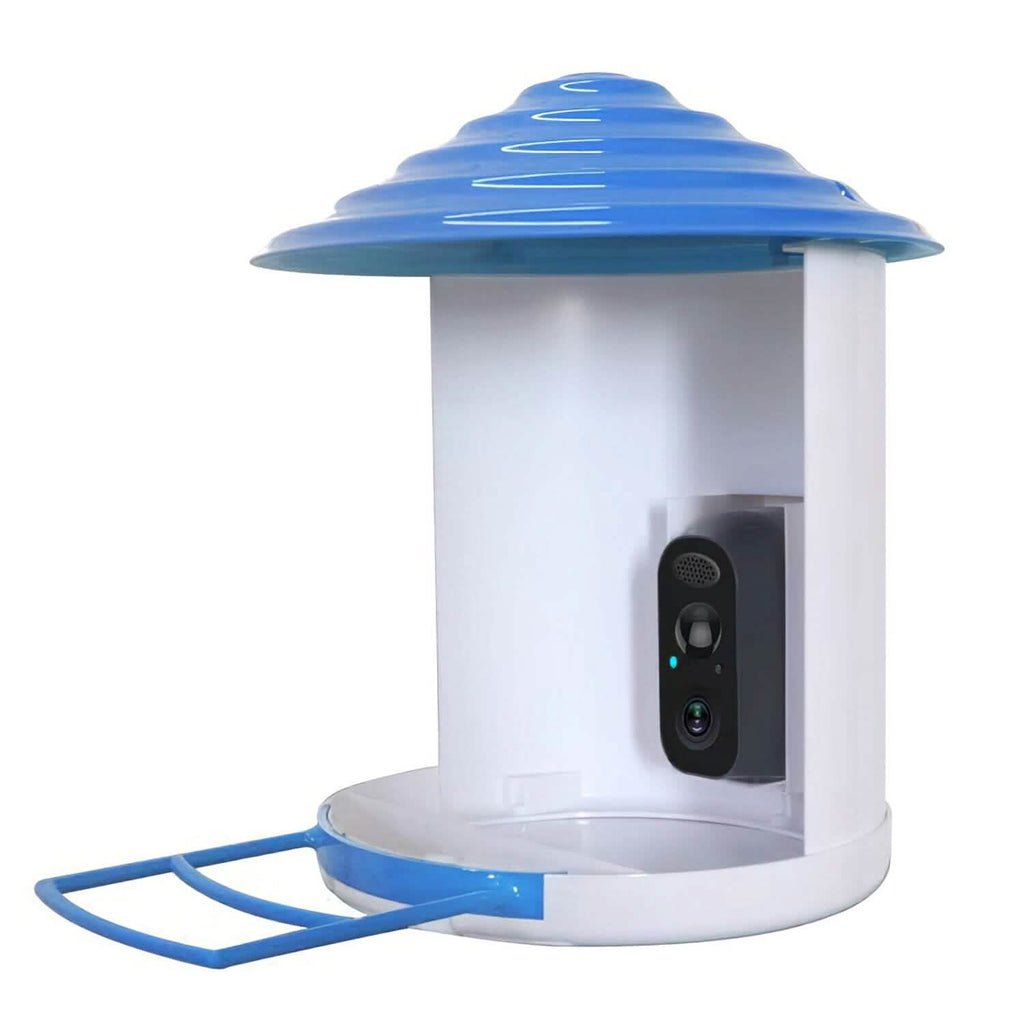 Smart Bird Feeder with Solar HD Camera & AI Detection