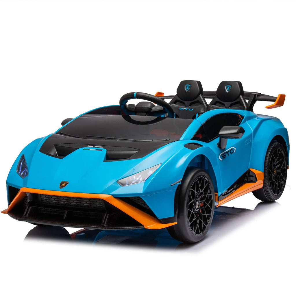 Kids Electric Ride-On Lamborghini Huracan Sto 24V, Ages 3-8
