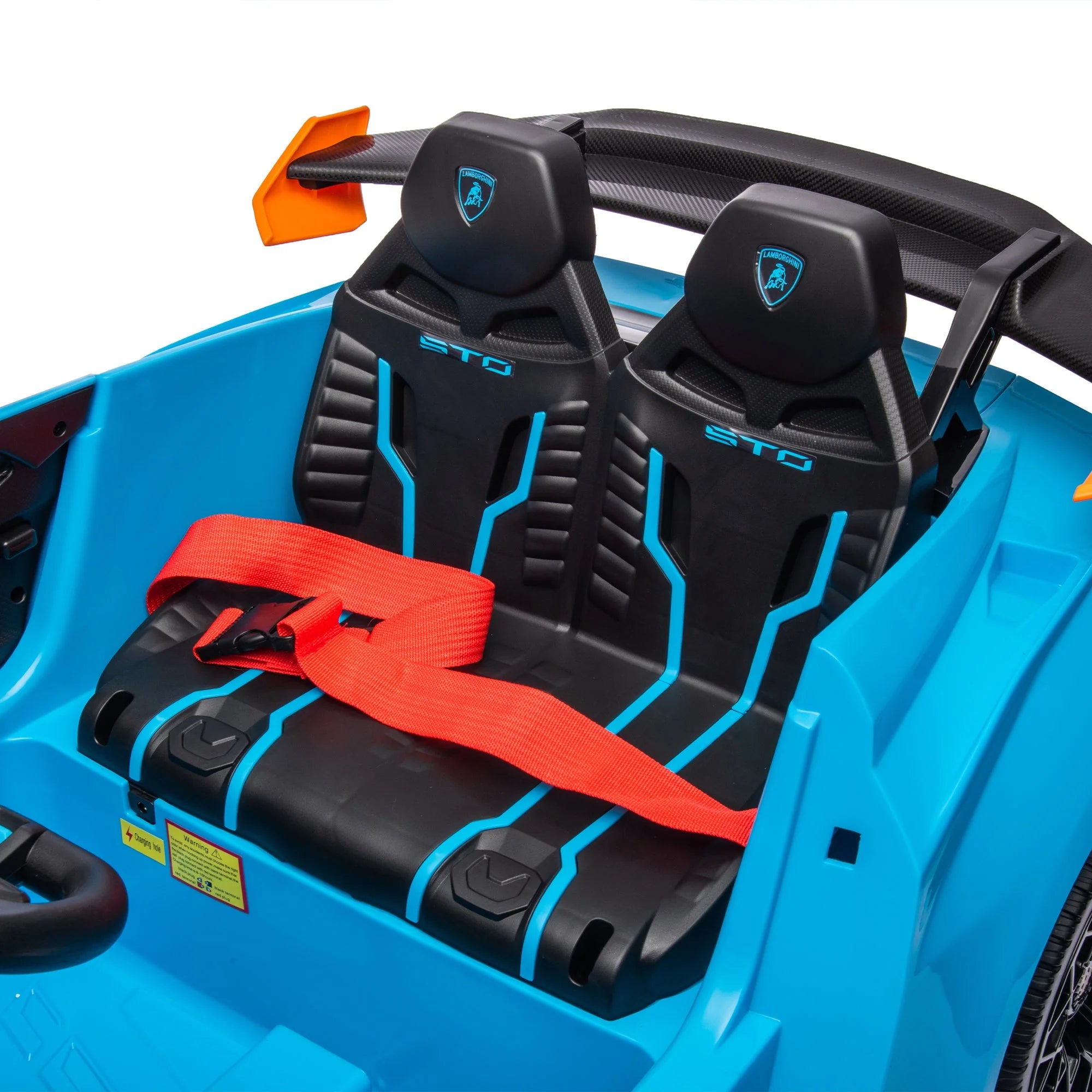 Kids Electric Ride-On Lamborghini Huracan Sto 24V, Ages 3-8