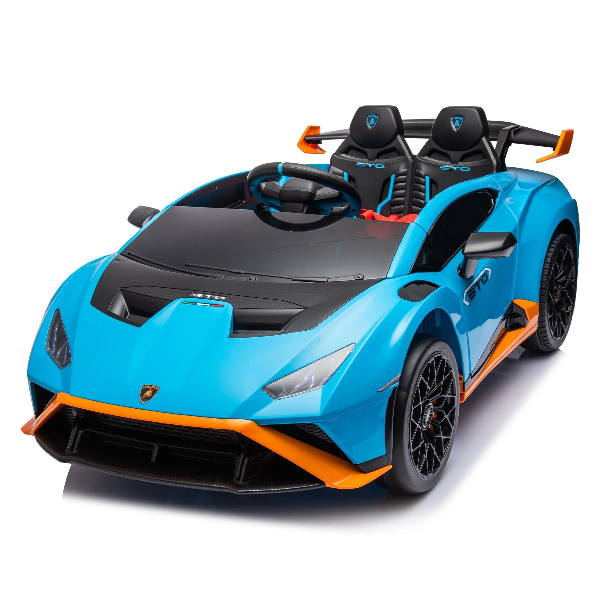 Kids Electric Ride-On Lamborghini Huracan Sto 24V, Ages 3-8