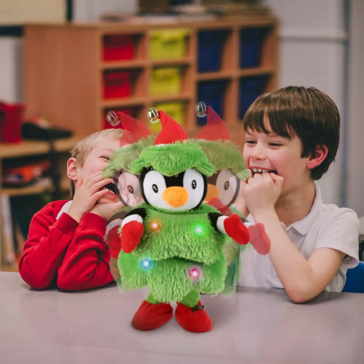 Electric Dancing Singing Plush Toy Elk, Penguin or Snowman