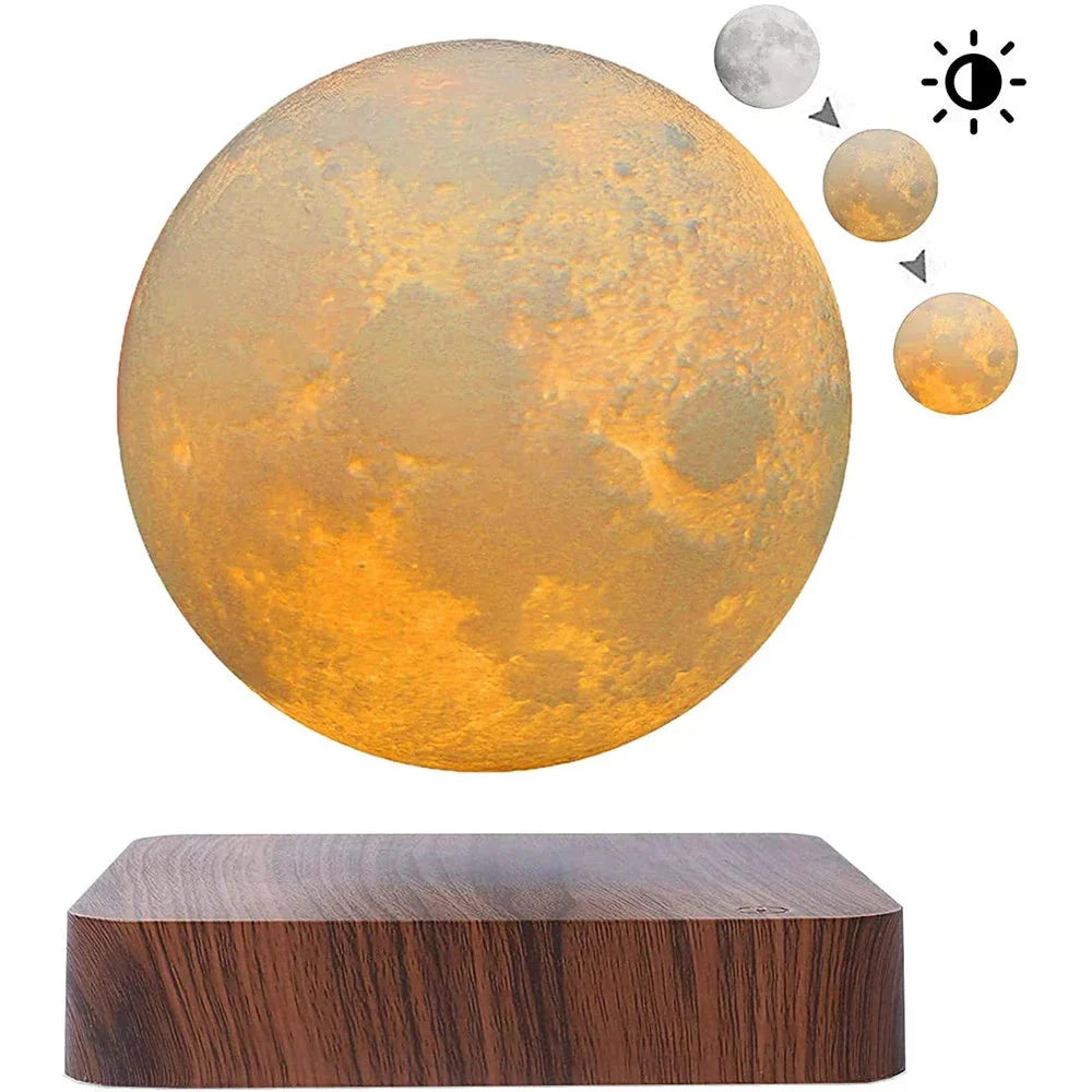 Magnetic Levitating Floating Moon Lamp