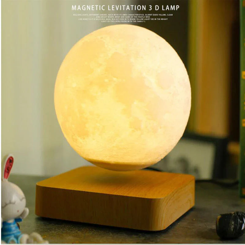 Magnetic Levitating Floating Moon Lamp