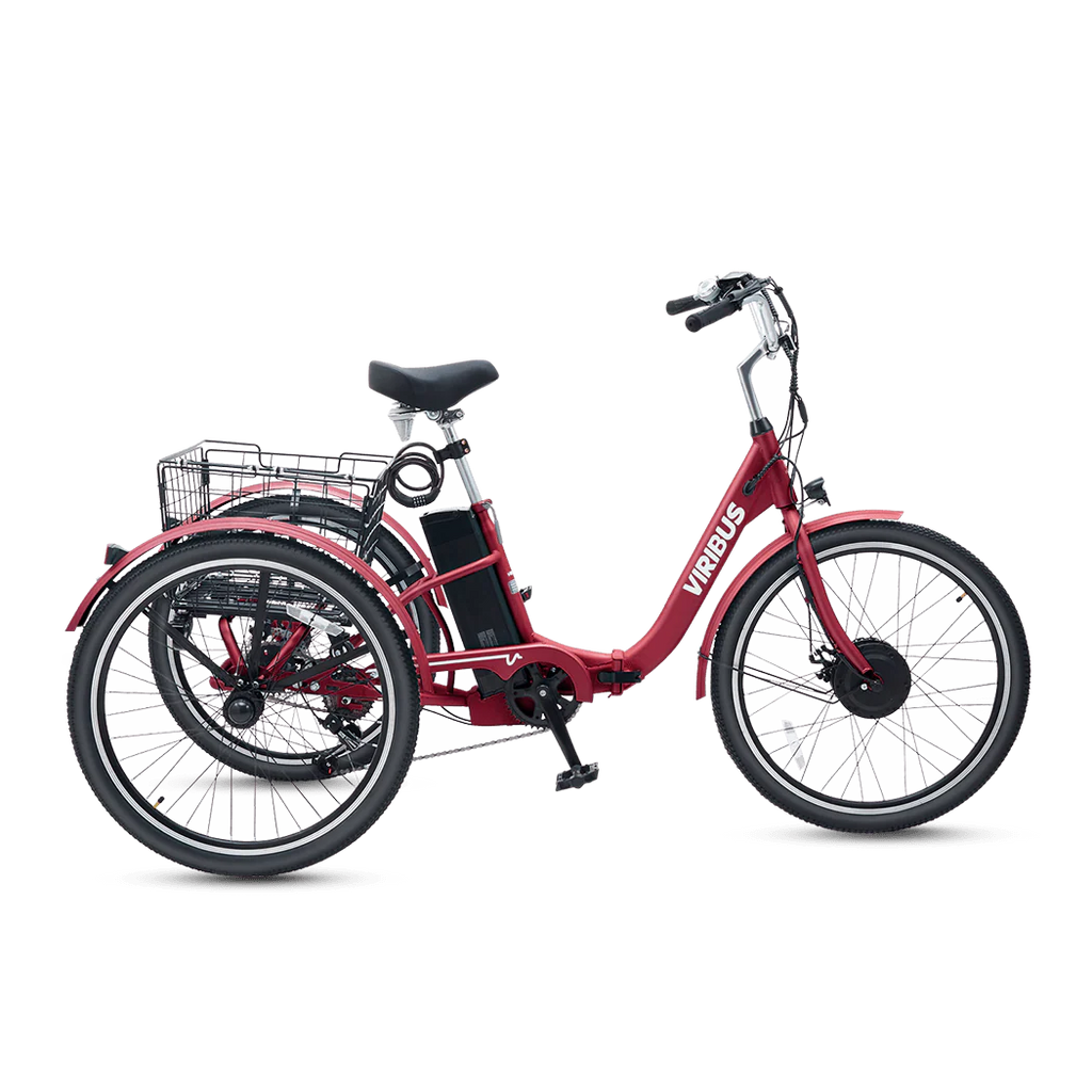 Folding Electric Tricycle Adult  Battery Power