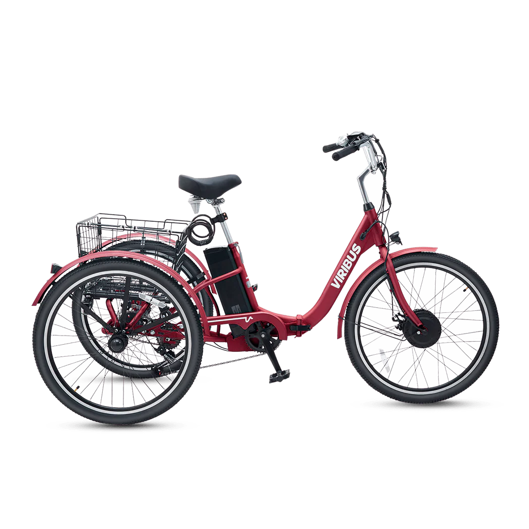 Folding Electric Tricycle Adult  Battery Power
