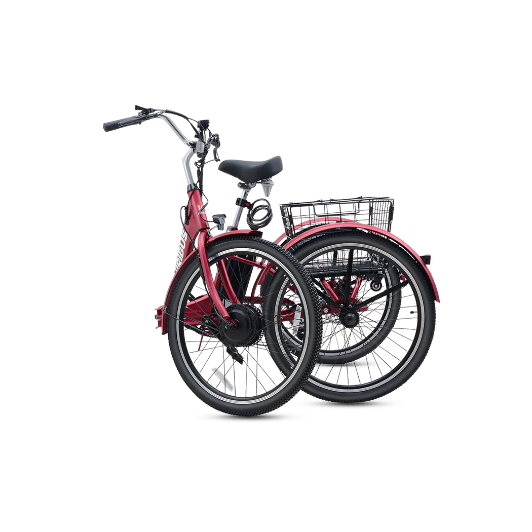 Folding Electric Tricycle Adult  Battery Power
