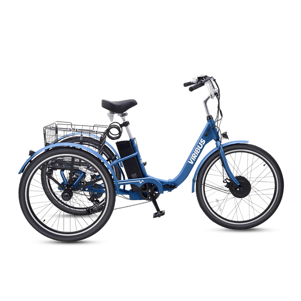 Folding Electric Tricycle Adult  Battery Power