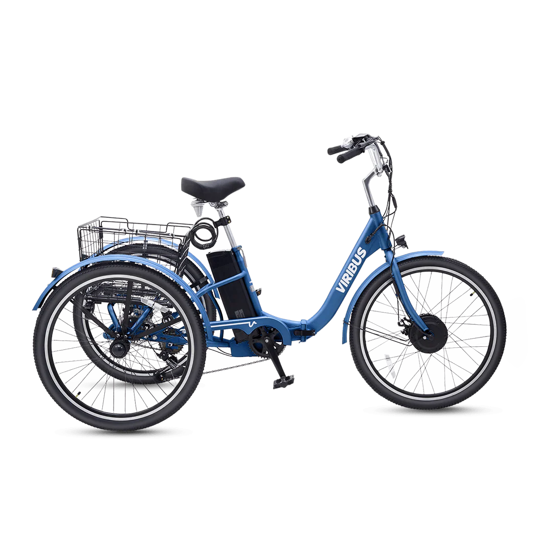 Folding Electric Tricycle Adult  Battery Power