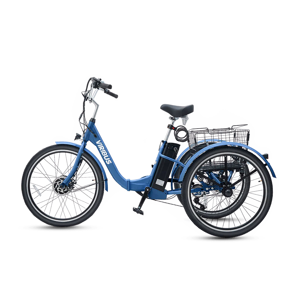 Folding Electric Tricycle Adult  Battery Power