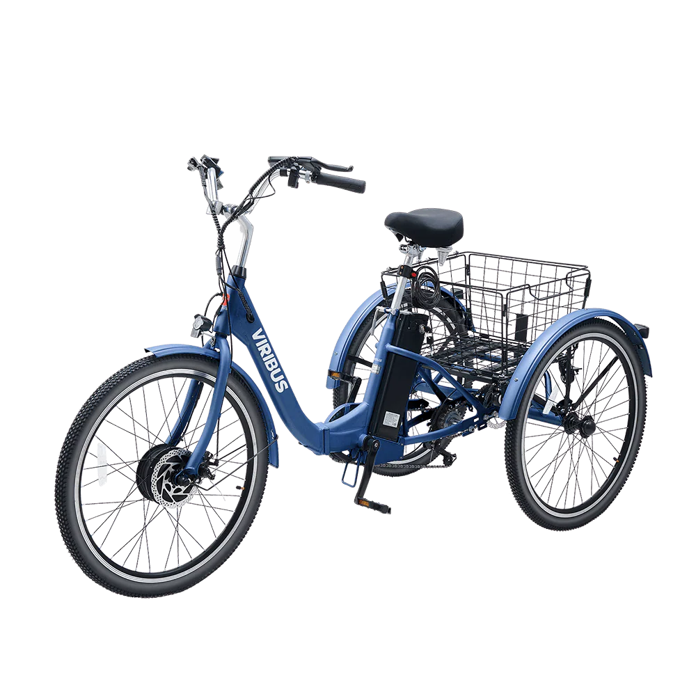 Folding Electric Tricycle Adult  Battery Power