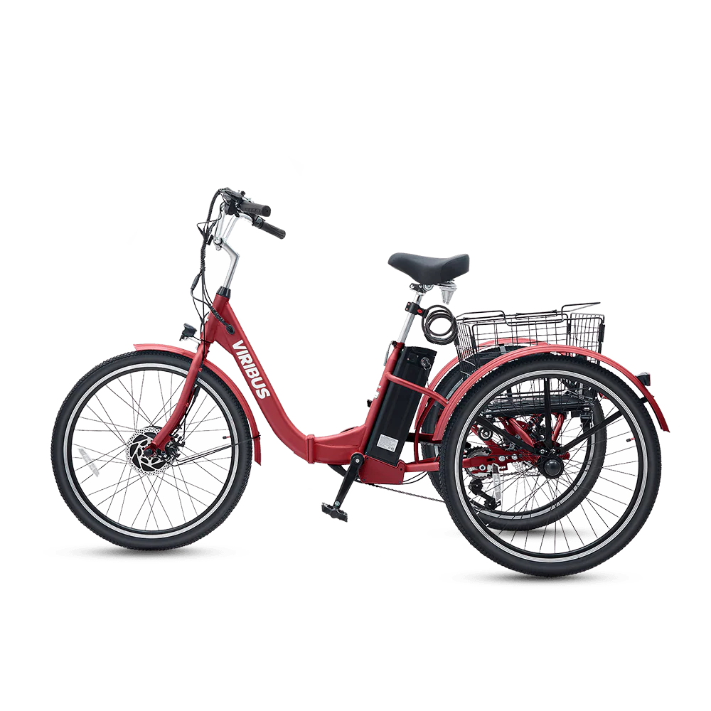 Folding Electric Tricycle Adult  Battery Power