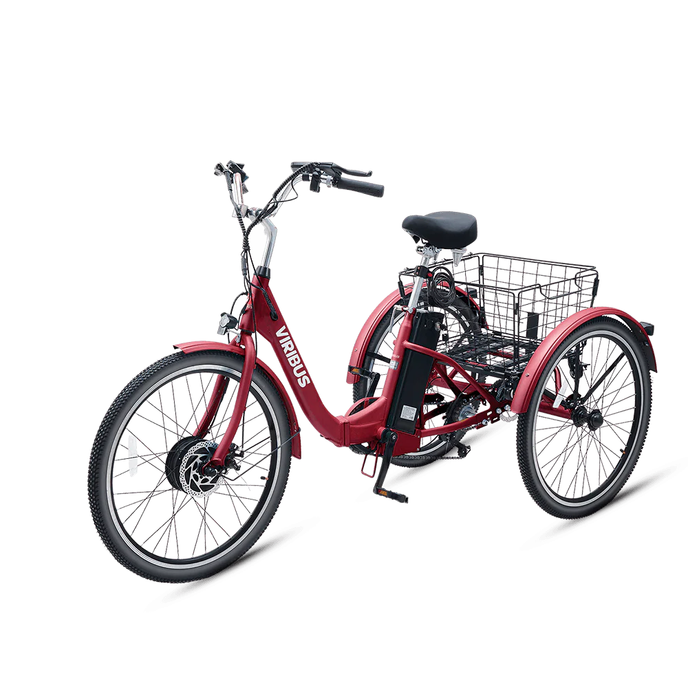 Folding Electric Tricycle Adult  Battery Power
