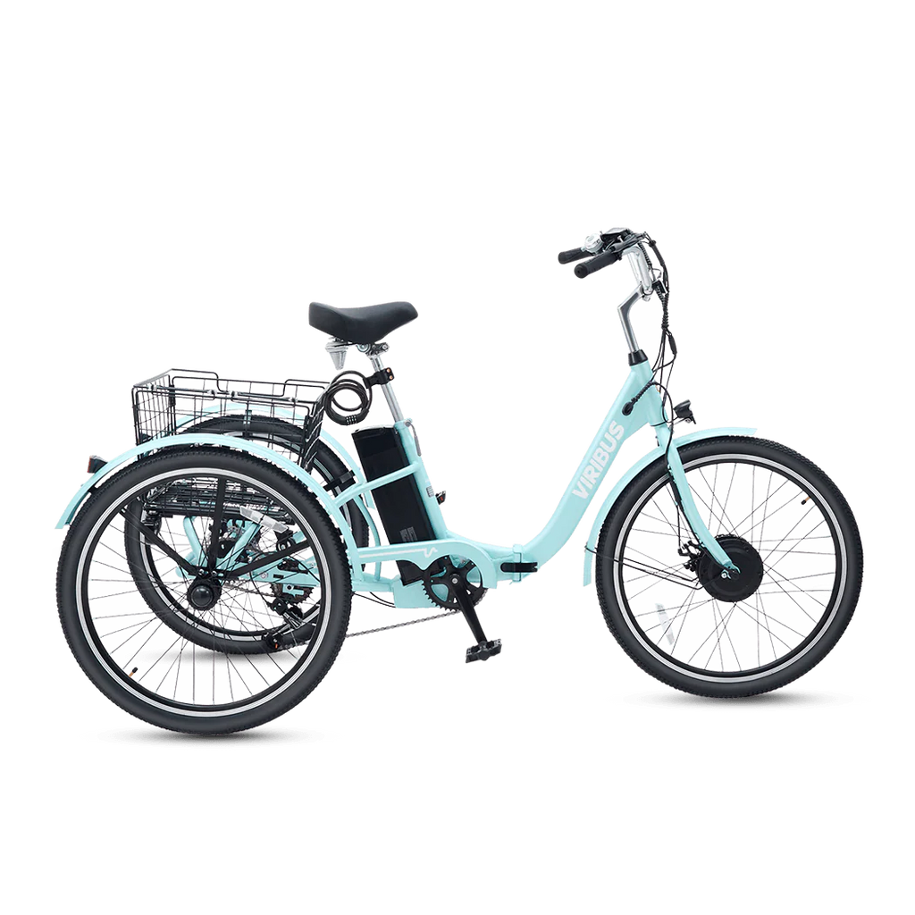 Folding Electric Tricycle Adult  Battery Power