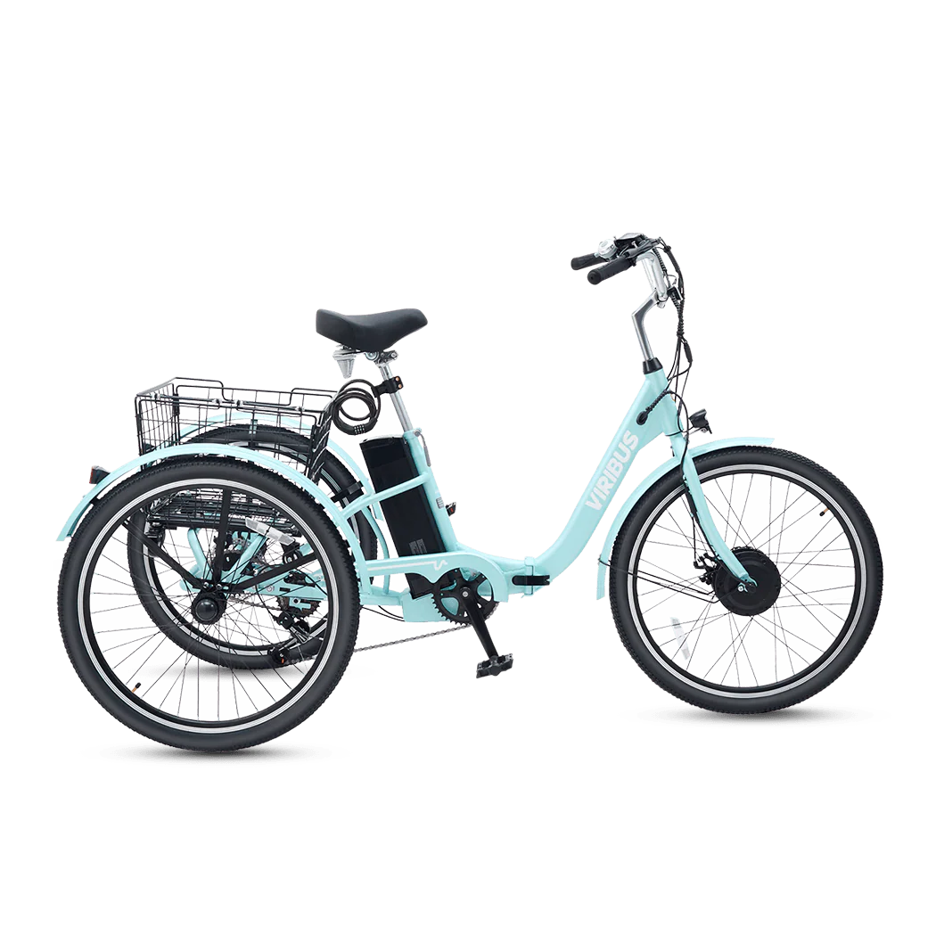 Folding Electric Tricycle Adult  Battery Power