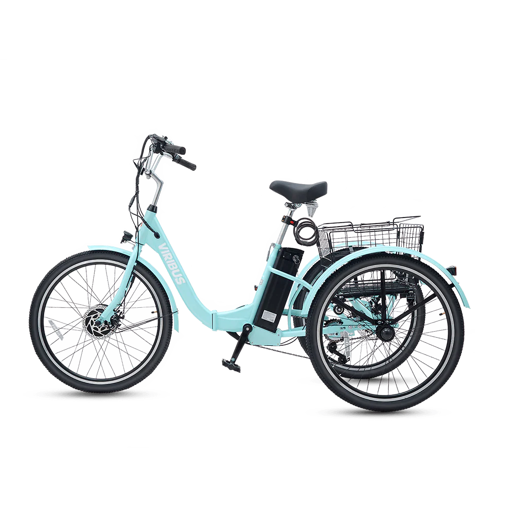 Folding Electric Tricycle Adult  Battery Power