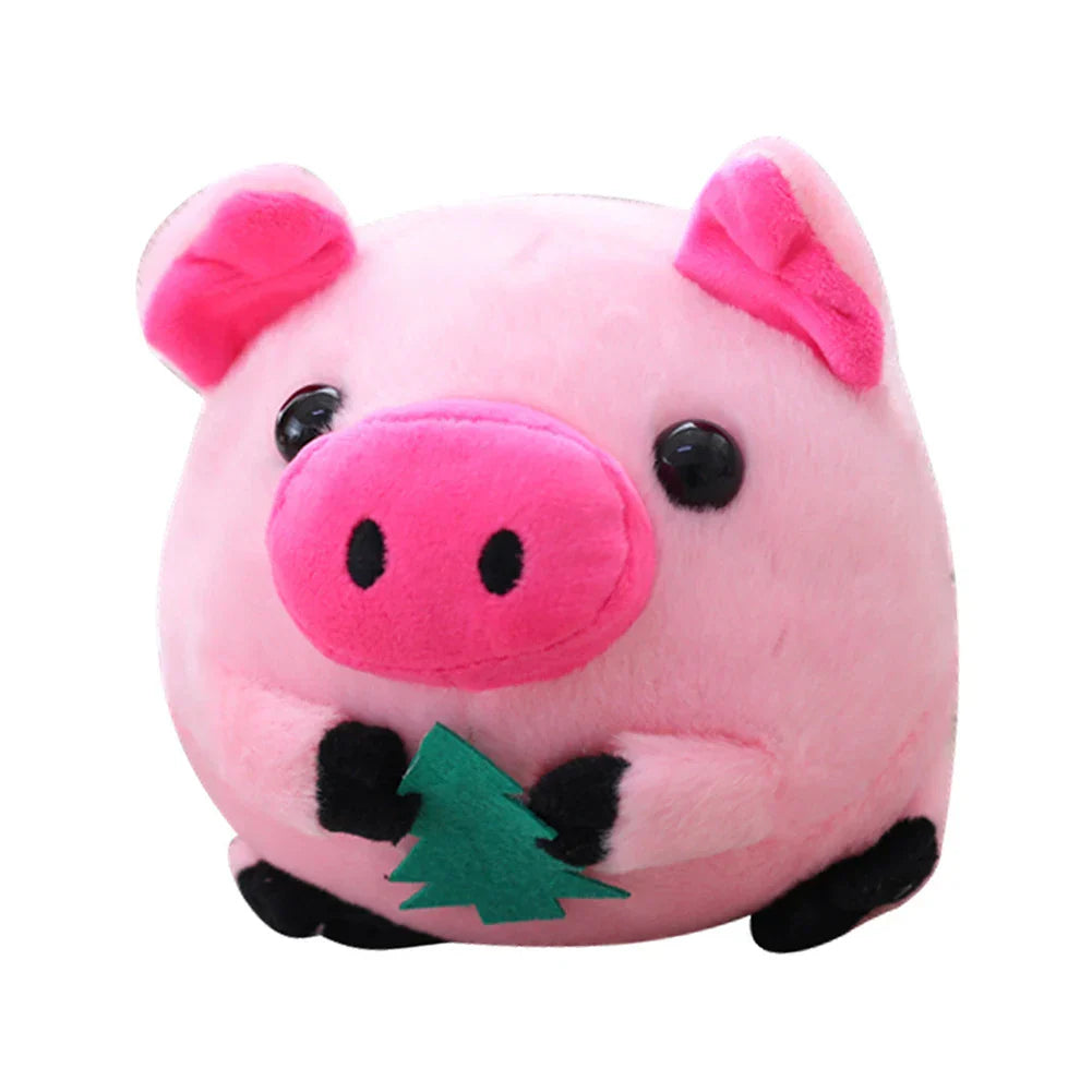 Plush Bouncing Dog Toy Interactive Squeaky Self-Moving Bite-Resistant