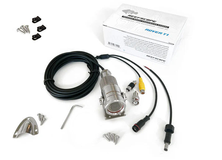 Transom-Mounted Underwater Camera up to 100 meters wide angle